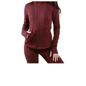 Yogalicious Womens Soft Lightweight Full Zip Yoga Jacket with  Side Pockets
